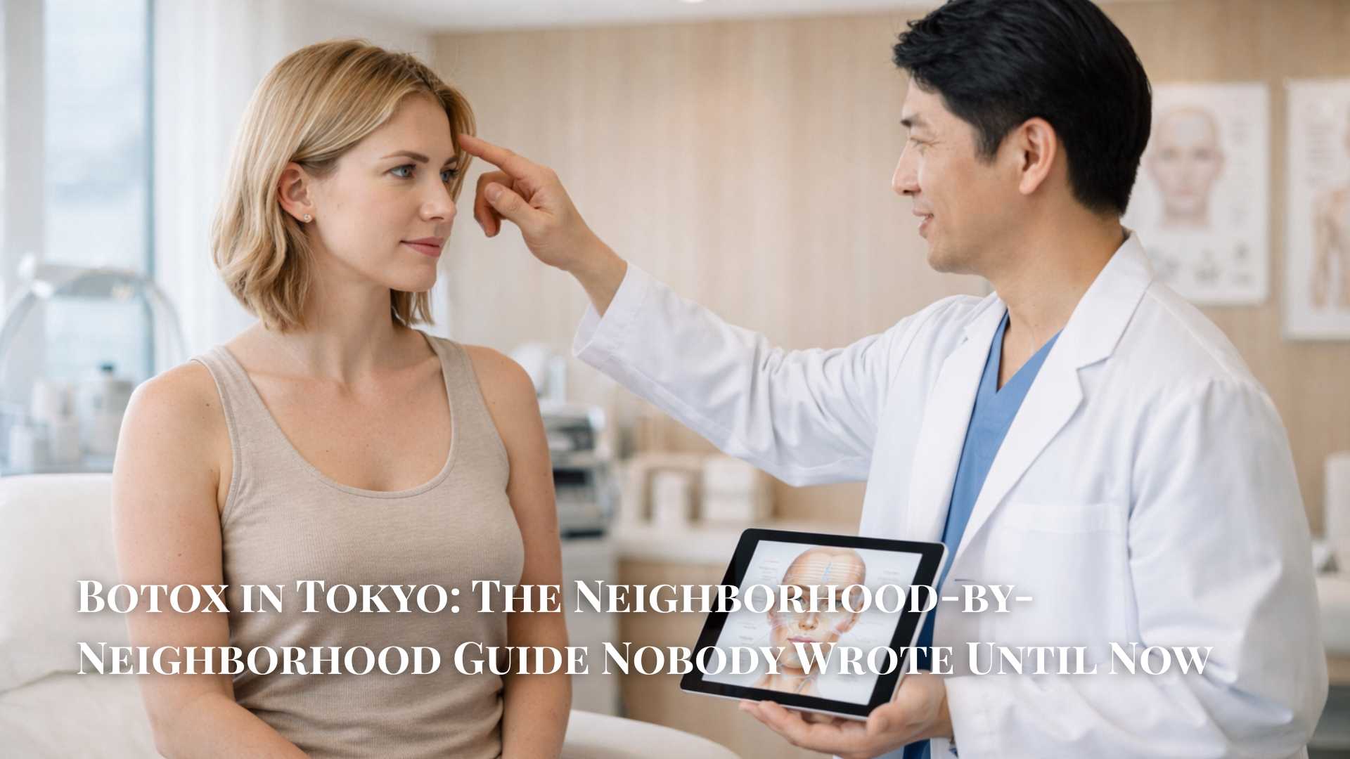 Botox clinic in central Tokyo — neighborhood guide to English-speaking Botox providers