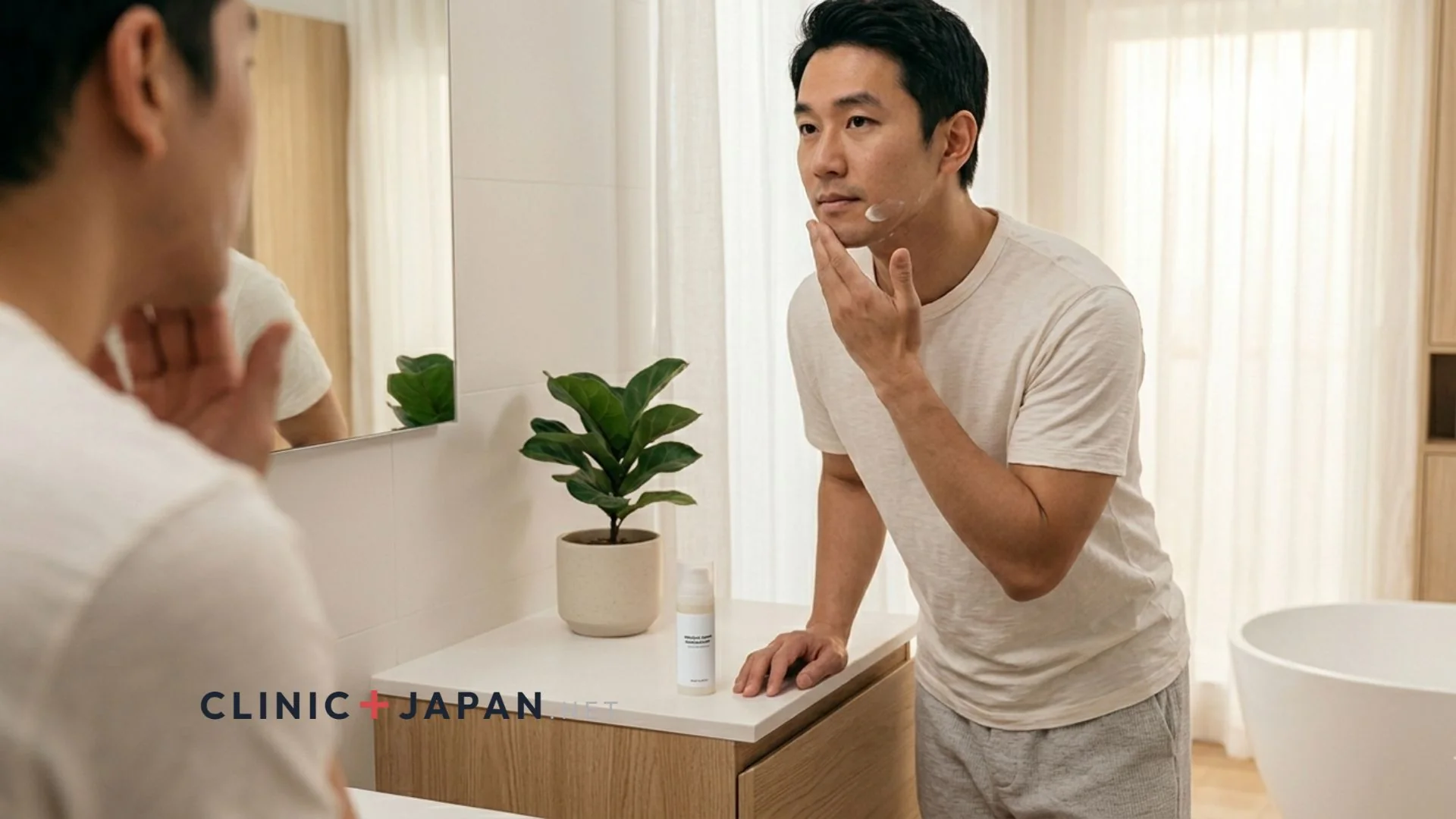 ヒゲ医療脱毛の施術範囲 — 鼻下・あご・あご下・頬・もみあげ・首