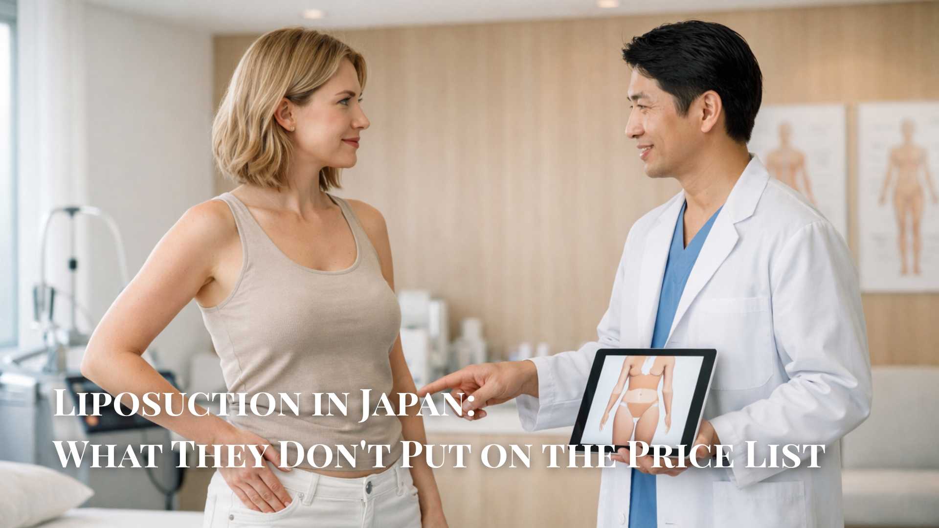 Liposuction procedure at a Japanese cosmetic clinic — body contouring guide for foreigners