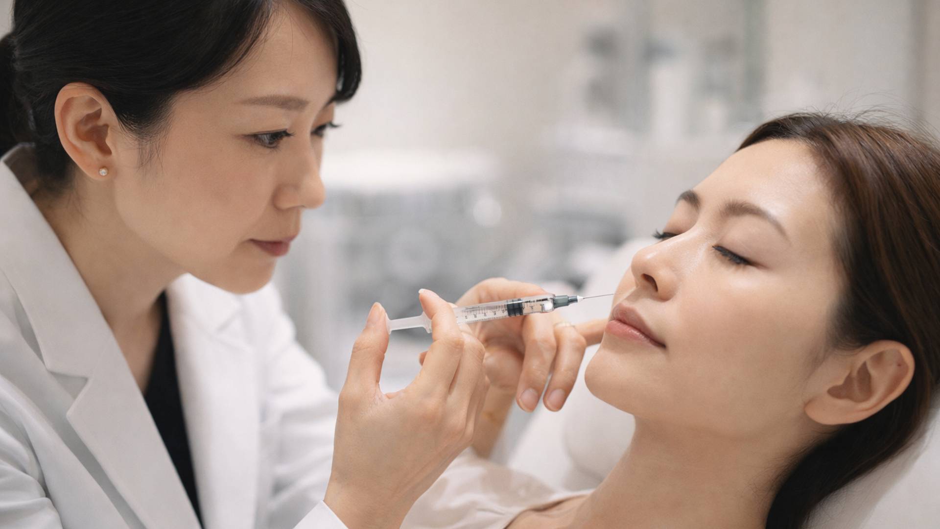 Profhilo bio-remodeling treatment at a Japanese dermatology clinic